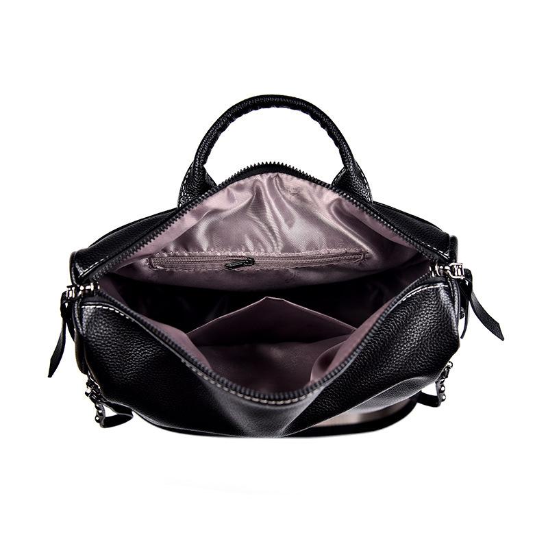 New Backpack for The New Versatile Fashion Casual Travel Large Capacity European and American Leather Bag Trendy Women's Backpack