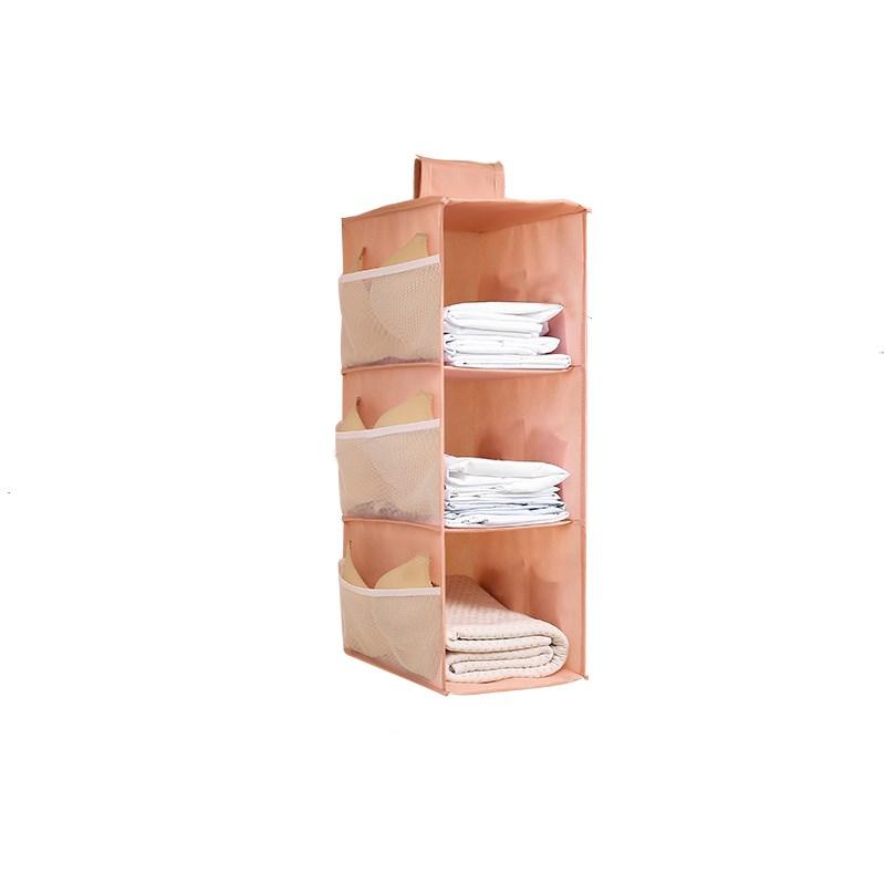 Cheap 2/3/4 Layers Portable Closet Organizer Hanging Storage Bag
