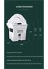 Movable Water Tank Therapy Device for Head and Hair Care in Salons