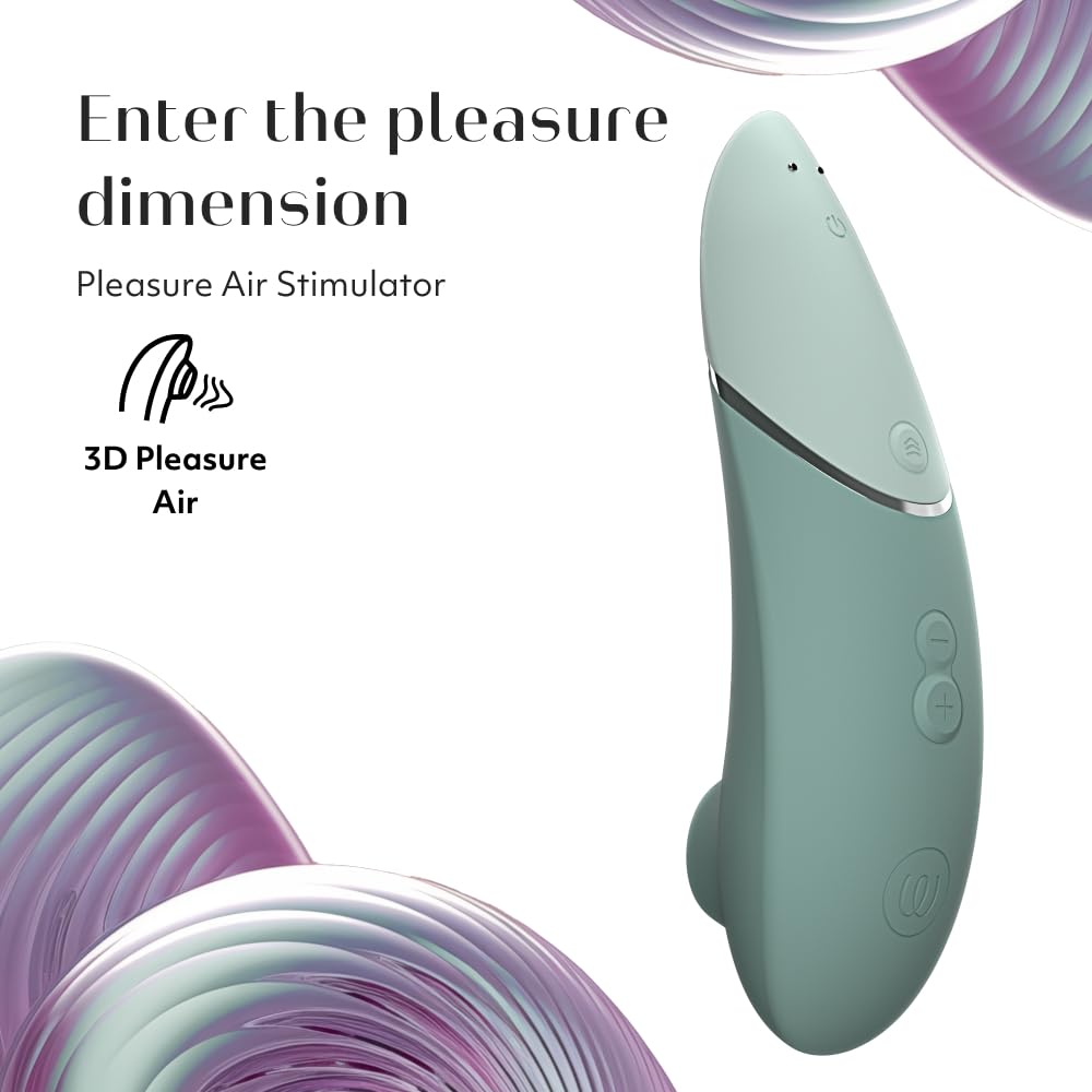 Womanizer Next 3D Pleasure Air Clitoral Suction Suction Clitoral Suction Sage Vibrator, Vibrator, Toy, Waterproof, Rechargeable,