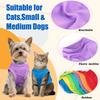 7 Pcs Small Dog Shirts,Solid Puppy Tanks Top,Lightweight and Breathable Pet Shirt for Summer,Doggy Sleeveless Vest T-Shirt for Small Dogs Cats,Size S