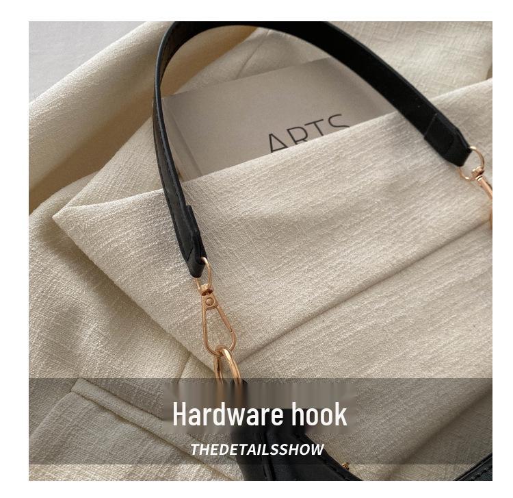 Vintage-Style Crescent Shoulder Bag: Trendy, Comfortable, and Fashionable Handbag