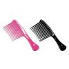 Wide Tooth Comb Professional Barber Styling Accessory Lightweight PP Material Detangling Comb for Salon Home Thick Curly Hair