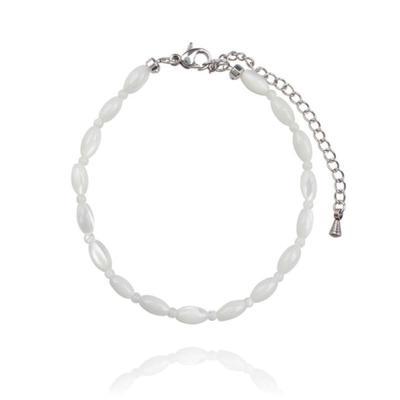 AUGUST ALICE Hola Beach Almond Mother-of-Pearl Bracelet