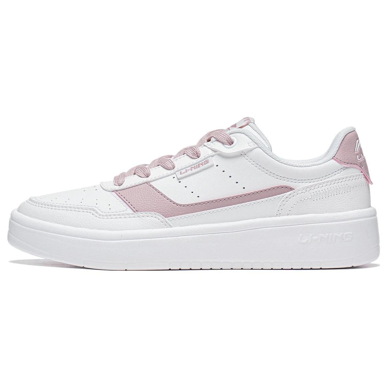 (WMNS) Li-Ning Qingyi Skate Shoes  White Pink  Women s AGCT402-3 EU 36⅓