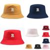 Stylish Cotton Bucket Hats With Letter R For Women And Men Perfect For Summer Outings!