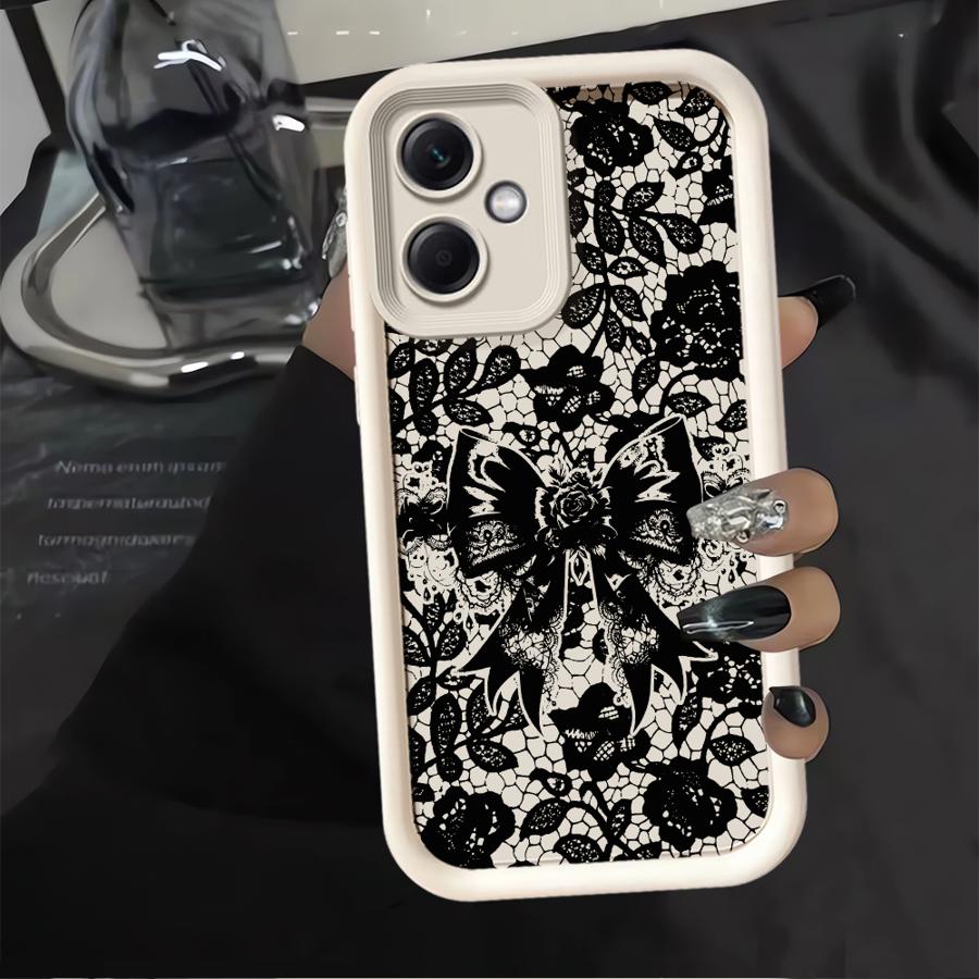 Schwarze Spitze Cool Handyhülle Case für Xiaomi Redmi Note 14 Pro Plus 12 Note 13 11 10 12s 12C 11s A1 A2 A3 A4 13C 14C
