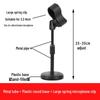 Universal Multi-functional Desktop Microphone Stand for Live Broadcast, Conferences, Speeches, Presentations, and Singing.