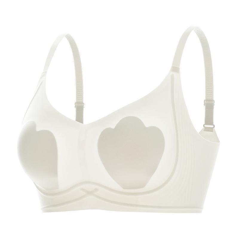 Cat Paw Seamless Push-Up Bra - Soft Support, Anti-Sagging, Wire-Free, Breathable Lingerie 2XL
