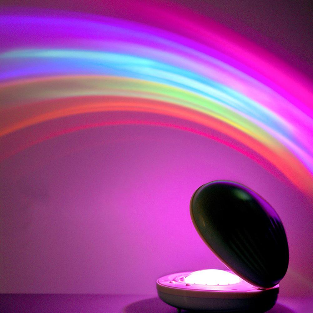 

Innovative ShellShaped USB Rechargeable LED Projector Light Night Lamp Decoration Pink
