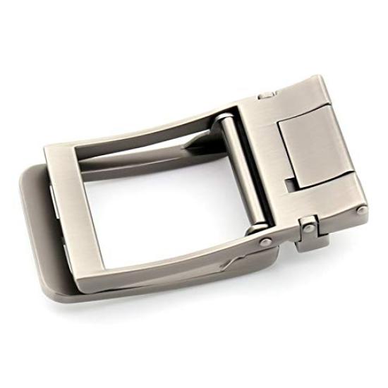 FleurUneffe Adjustable Belt with Cuttable No Genuine Navy Blue Copper (Copper Simple) Belt, Belt, Holes, Auto-Lock, Men's, Leather, Stylish, Casual,