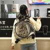 Pet Trolley Case Transparent Cat Bag Multi-purpose Cat Space Capsule Trolley Case Can Be Backpack Out Pet Bag