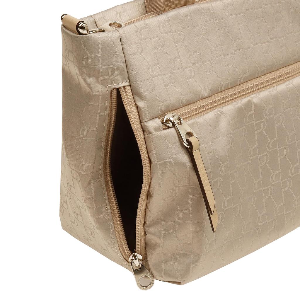 Handbag Plie Black [Progre] No.68164 Women's