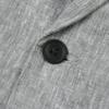 Heren Linnen Casual Blazer