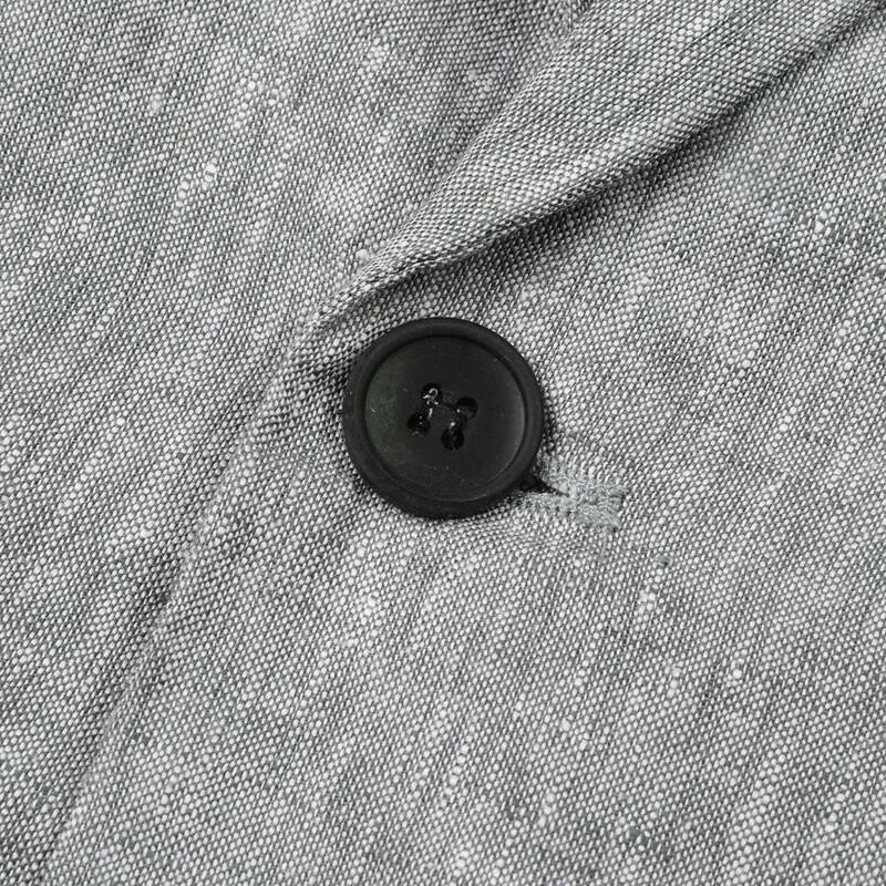 Heren Linnen Casual Blazer