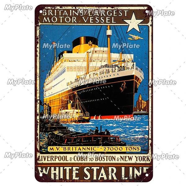 [MaPalte] Vintage Klassischer Film Titanic Metallschild Blechschild Café Dekoration Plakette Heim Wanddeko Barschild Heimdeko Poster
