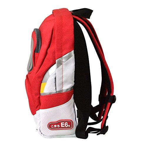Kanack Kikaku Shinkansen Backpack, E6 Series Komachi (Akita Shinkansen), 110mm Bottom x 280mm Width x 320mm Height, 209-00102/R-002