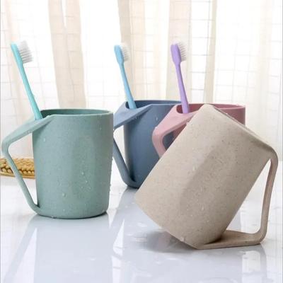 Unbreakable Wheat Straw Kettle Set with 4 Colors Cups for Kids Children Adult Lightweight Natural Reusable Drinking Mugs