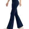 Lulu Winter Fleece High-Waist Flare Yoga Pants - Tummy Control, Long-Leg, Wide-Leg Women's Casual Sportswear