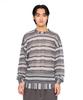 Eponim Zigzag Knitted Long Sleeve_Black & White