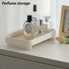 Quadratische Schale Holz Hautpflegeprodukt-Auslage Schlüssel Schreibtisch-Organizer