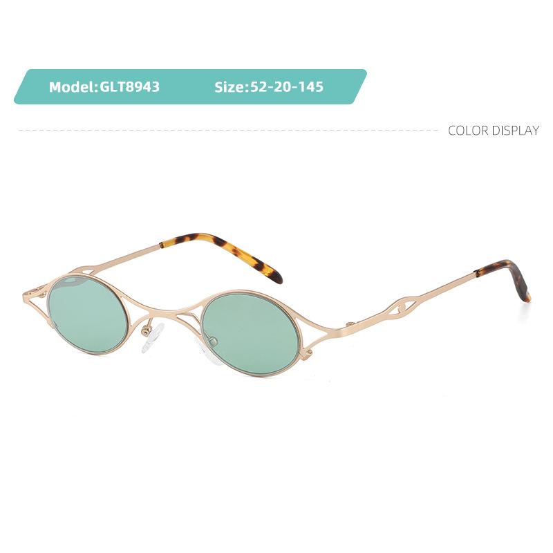 

2025 New Personality Trendy Irregular Alloy Sunglasses Top Quality Polarized Men Eyewear Retro Fashion Women Outdoor Sun Glasses as picture