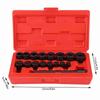 17PCS Guide Shaft Clutch Disc Centering Tool  Manual Gearbox Transmission Repair