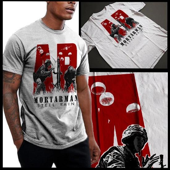 Mortarman T-Shirt Military Combat War Veteran Size Small To 2XL New cotton tee 4XL
