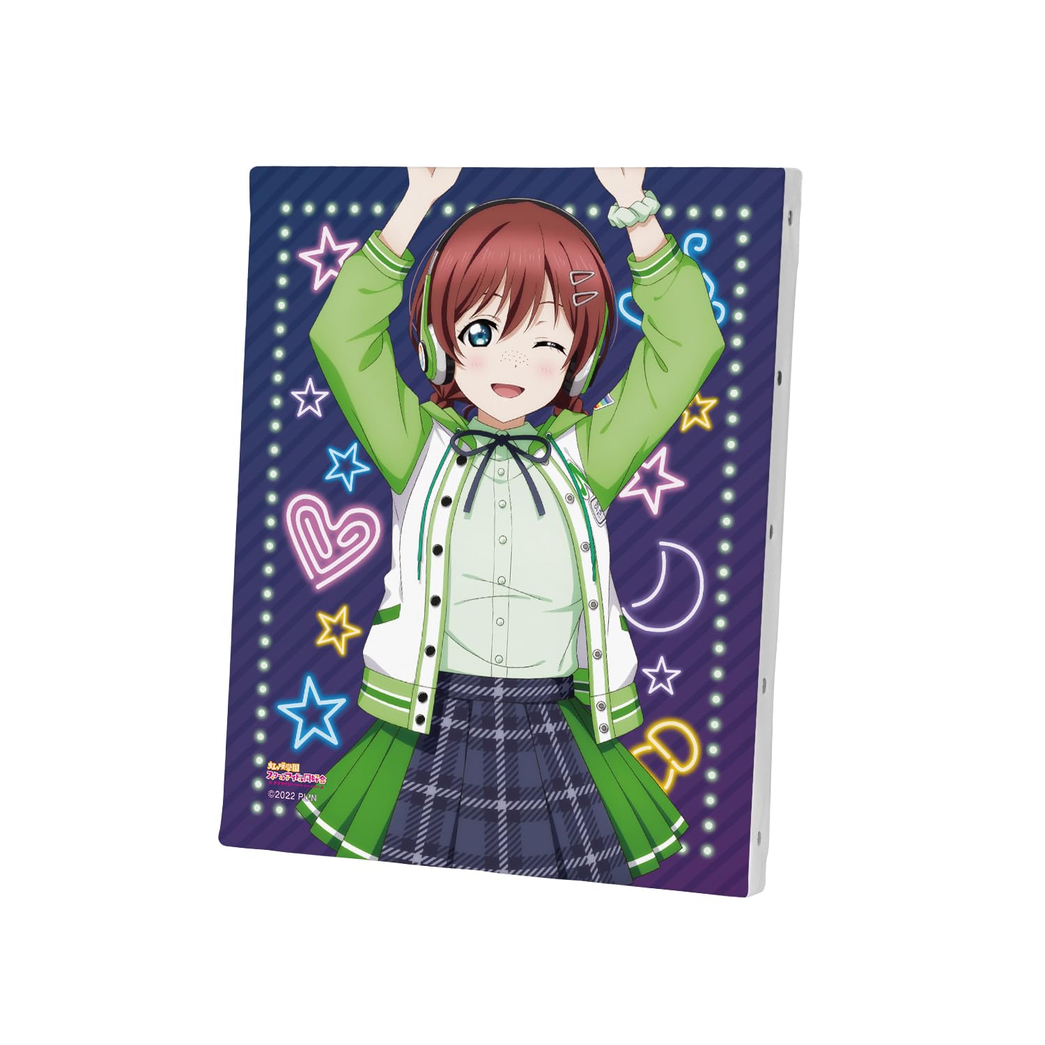 

Love Live! Nijigasaki High School Idol Club Original Illustration Emma Verde Miracle STAY TUNE! Canvas Board