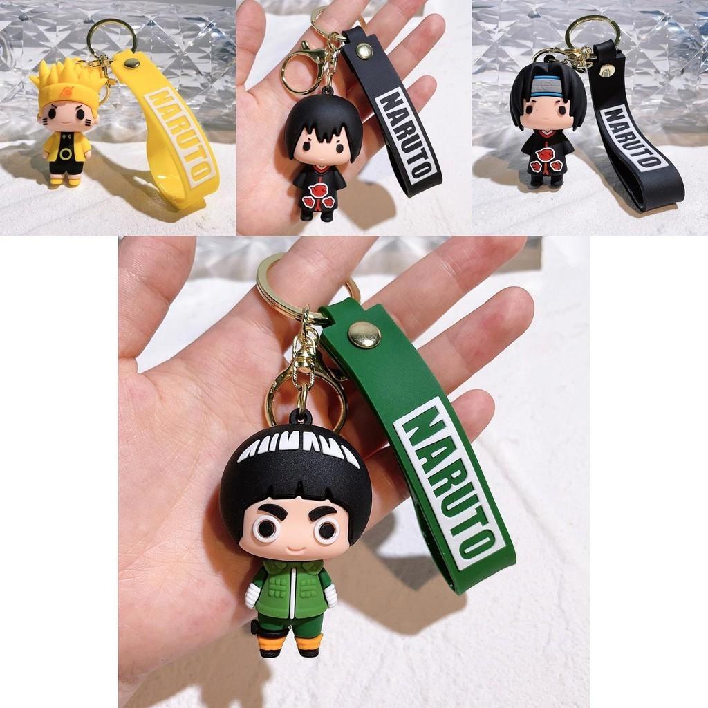 Naruto Cute Soft Rubber Keychain Collectible Key Accessory Perfect Gifts For
