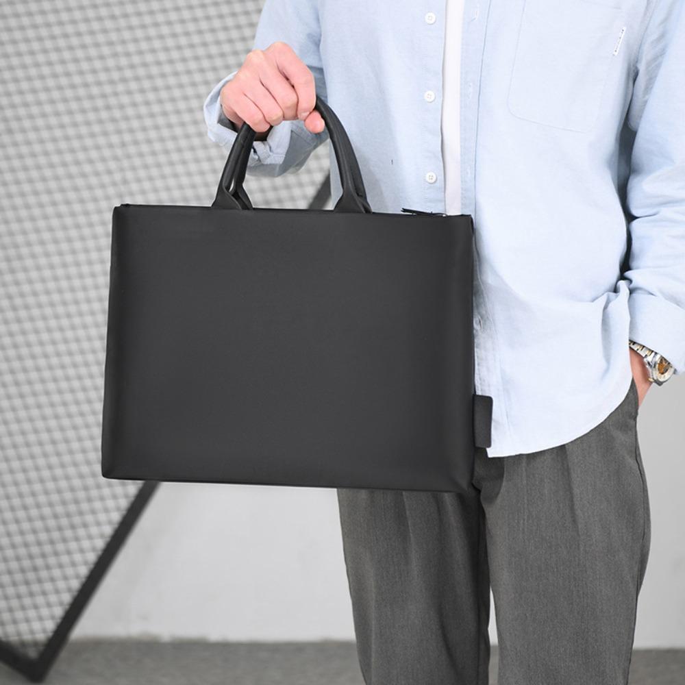 Nylon Tote Bag Waterproof Document Bag Versatile Laptop Sleeve Bag  for Women