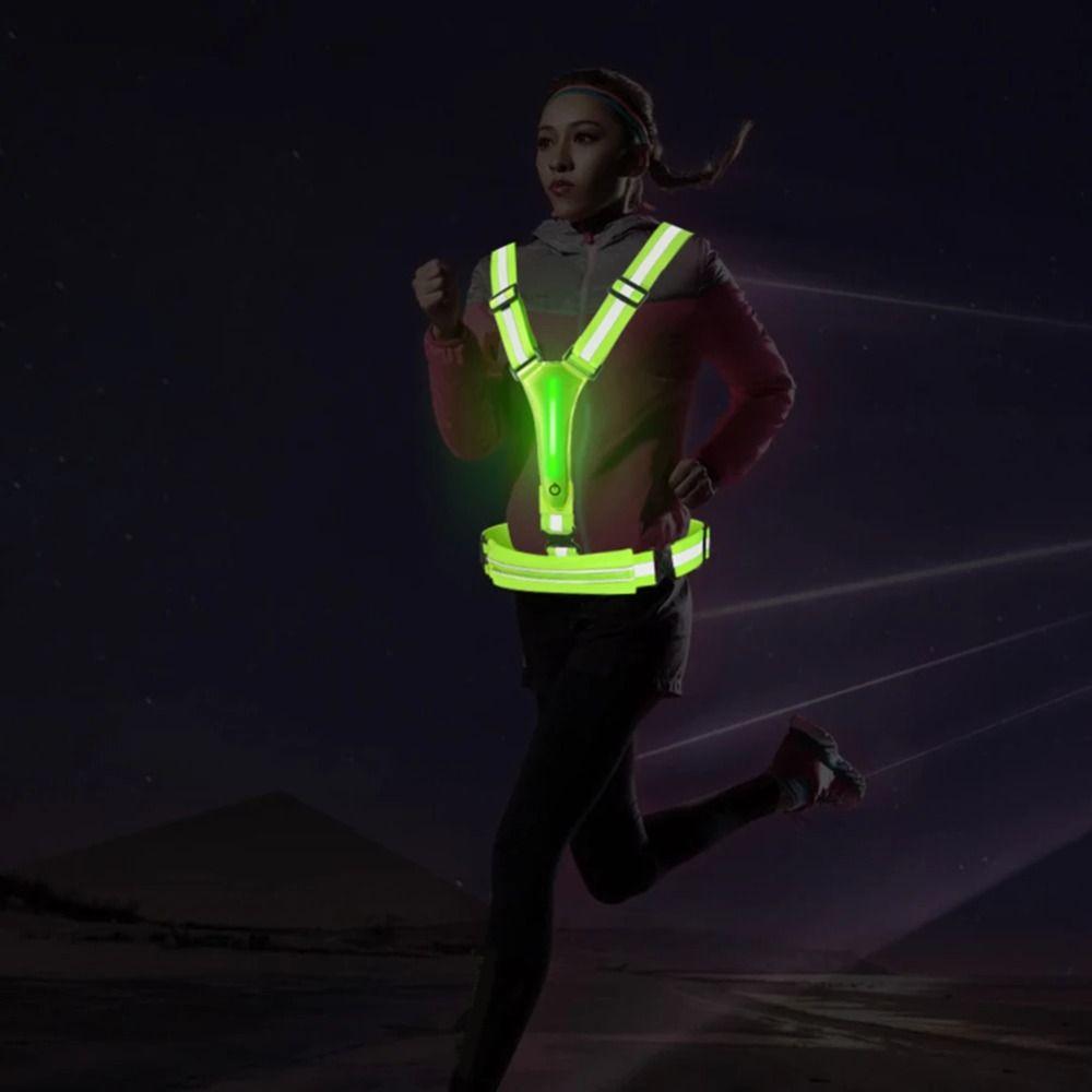 Durable Cycling Vest Wear Resistant LED Vest High Quality Reflective Vest  Safety