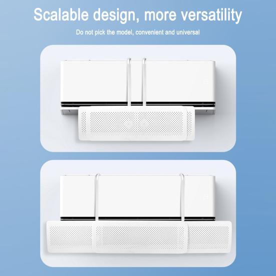 Yousheng Retractable Air Conditioner Wind Deflector Adjustable Anti-Direct Blowing AC Windshield Baffle Universal Hanging Air Conditioning Wind
