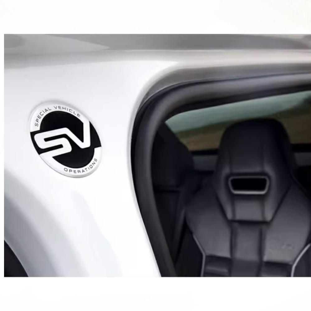 Naklejka z logo na karoserię samochodu Emblemat SV Odznaka do dekoracji bagażnika samochodu