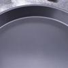 Round Deep Dish Nonstick Pizza Pan Carbon Steel Pie Tray for Baking Tool Compatible with Toaster Ovens and Family Gatherings