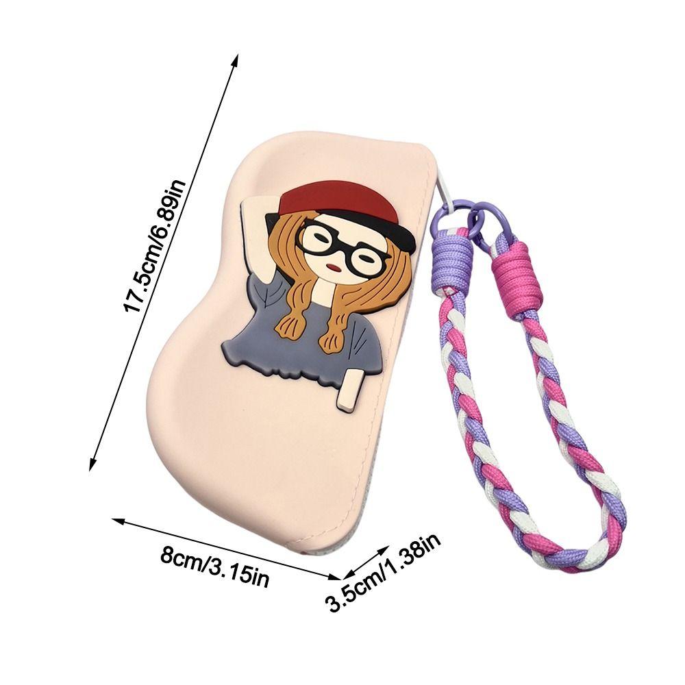 New Multifunctional Glasses Bag Dustproof Waterproof Small Items Bags Silicone Cosmetic Bags