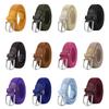 Stretchable Woven Nylon Belt Adjustable Waist Sizing Comfortable Wear Girdle Unisex Design Waistband Clothing Accessory