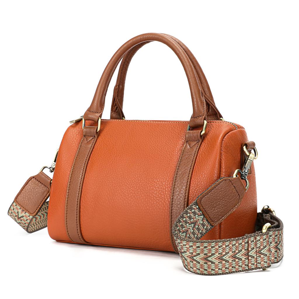 Hot Selling Top Layer Cowhide Women's Handbag, Fashionable Medium-sized Shoulder Bag, Crossbody Bag, Commuting Leather Bag