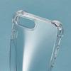 Für iPhone 8 Plus/7 Plus Hülle Verstärkte Ecken TPU-Rahmen+Acryl-Rückseite Handyhülle