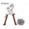 Handheld Hole Punch Eyelet Installation Tool 10mm Grommet Eyelet Plier Kit Metal Air Hole Rivet Plier for DIY Sewing & Crafting