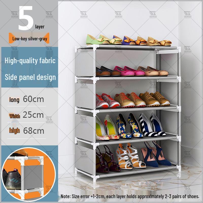 Skohylla: Flerskiktad, dammtät, ekonomisk skoskåp för studenthemmet eller hemmet