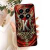For Realme 13Pro 5G RMX3990 RMX3989 Phone Case For Realme 13 Pro 5G Cover Luxury A-Z Letters 2D Painted Silicone Casing