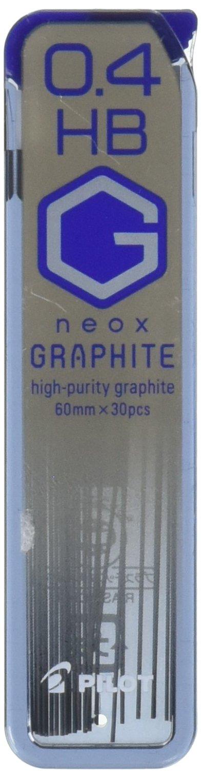

Pilot mechanical pencil lead neox graphite HB 30 pieces 0.4mm (HRF4G-20-HB)