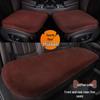 Plush Car Seat Cushion - Thickened, Warm, Universal for All Seasons, 3-Piece Set