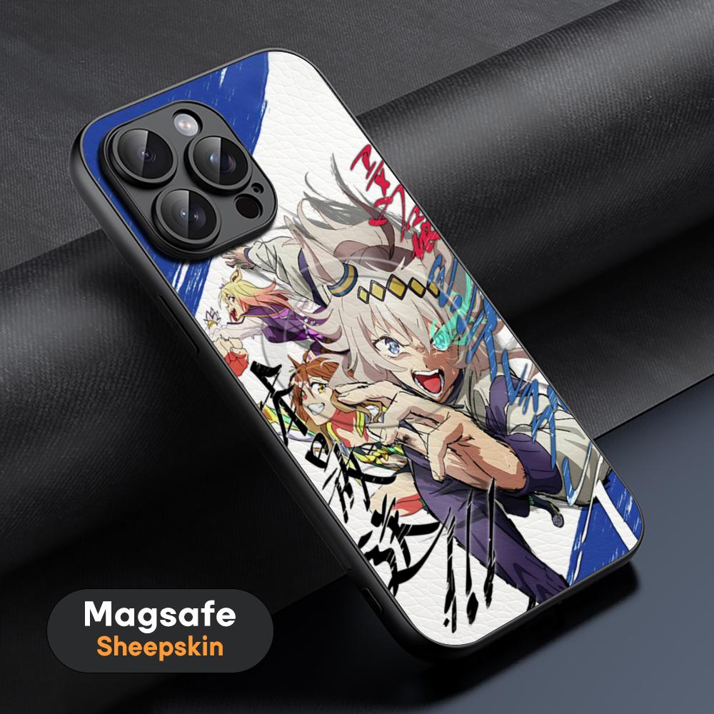 Pretty Derby Anime Hot Game Phone Case For iPhone 16 15 14 13 12 11 Plus Pro Max  High-end Luxury Magsafe Sheepskin