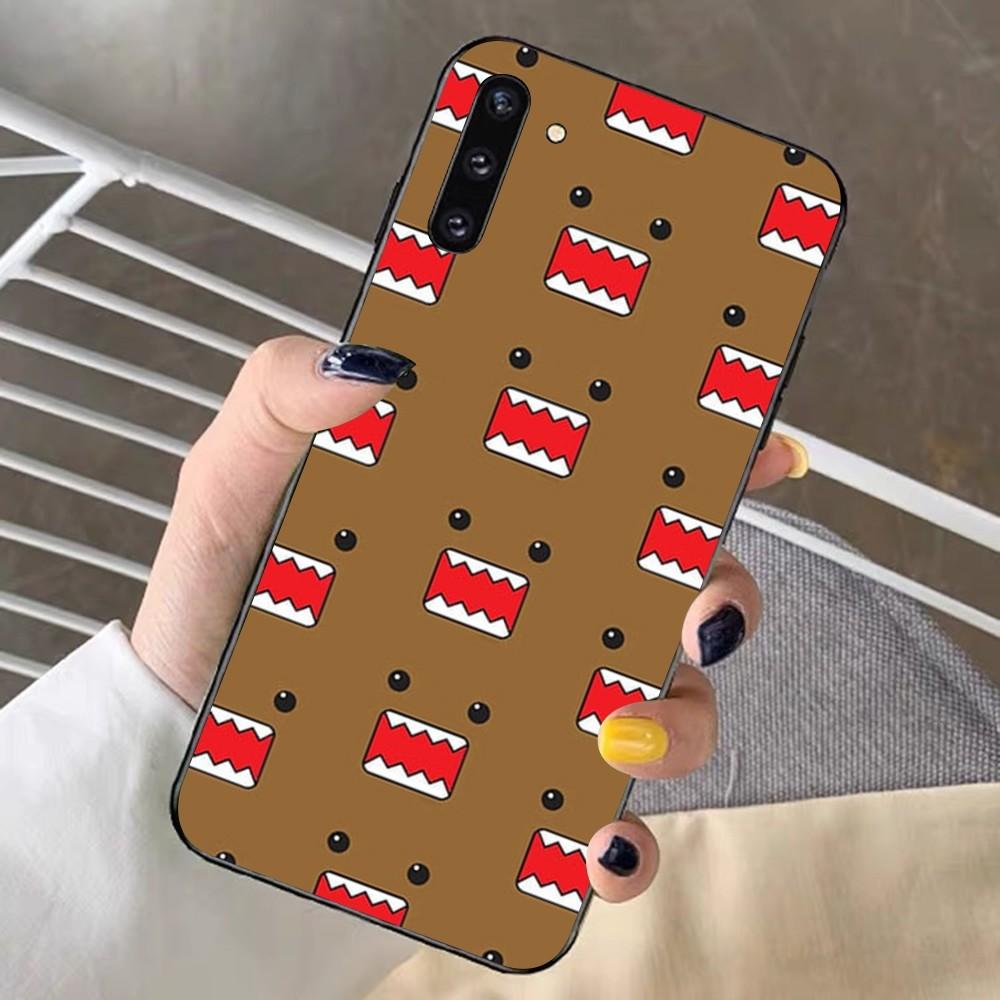 Cute Domo-kun Phone Case For Samsung Note 8 9 10 20 pro plus lite M 10 11 20 30 21 31 51 A 21 22 42 02 03