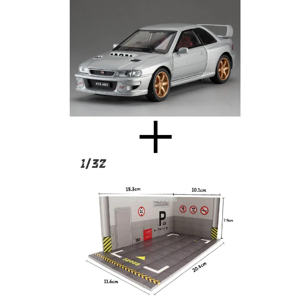 

1:32 Subaru Impreza STI Іграшковий автомобіль Мініатюрна модель Металевий литий Двері відчиняються Музика Світло Амортизація Транспортний засіб Подарунки для дітей Іграшки