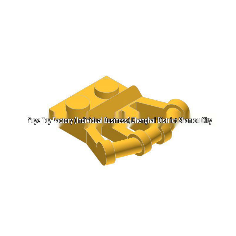 92692 Universal 1x2 Hinge Handle Plate for DIY Building Blocks - MOC Small Particle Educational Accessory