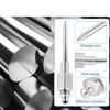 Needle Dispenser Detachable Injector for Tight Spaces Rubber Joint Nipple Straight Nozzle Coupler Grease Tool Accessory