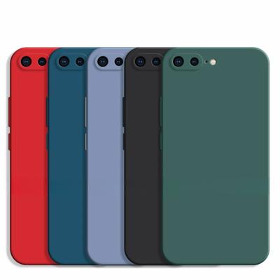 For iPhone 8 Plus Case For Apple iPhone 8 Plus Cover Shockproof Liquid Silicone TPU Phone Back Cover For iPhone 8 Plus